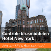 Controle blusmiddelen Hotel New York