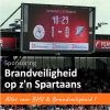 Brandveiligheid op z'n Spartaans
